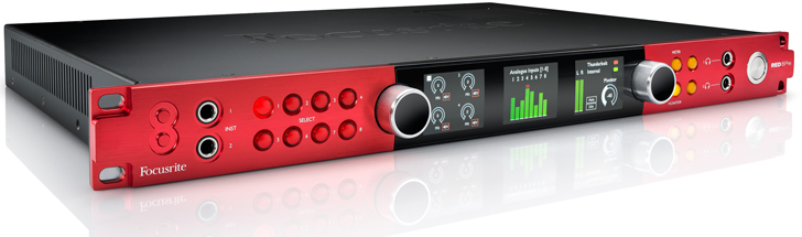 Focusrite Red 4Pre and Red 8Pre Interfaces