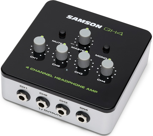 Samson QH4 4-Channel Headphone Amp