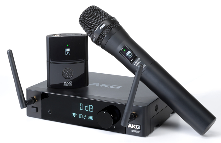 AKG DMS100/300 Digital Wireless Systems