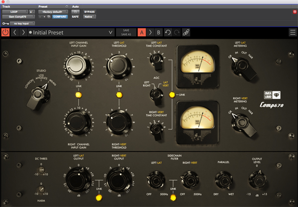 OverLoud GEM Comp670 Compressor/Limiter