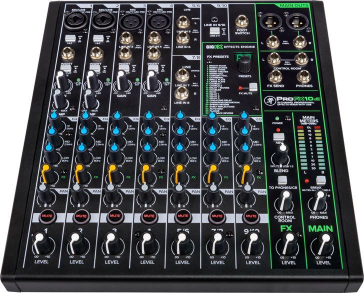 Mackie ProFXv3 Series Effects Mixer