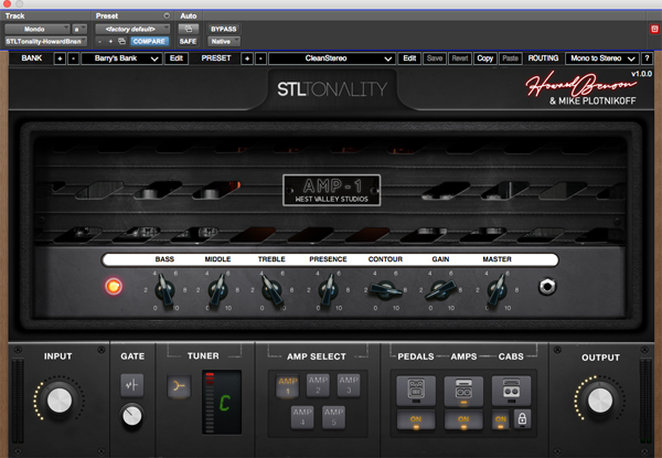 STL Tonality Howard Benson Guitar Plug-in Suite