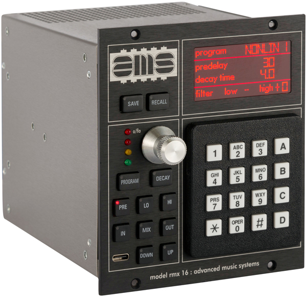 AMS-NEVE RMX16 500 Series Digital Reverb Module