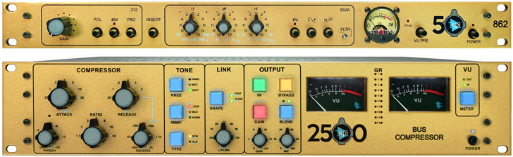 50th anniversary API 862 and 2500 Bus Compressor