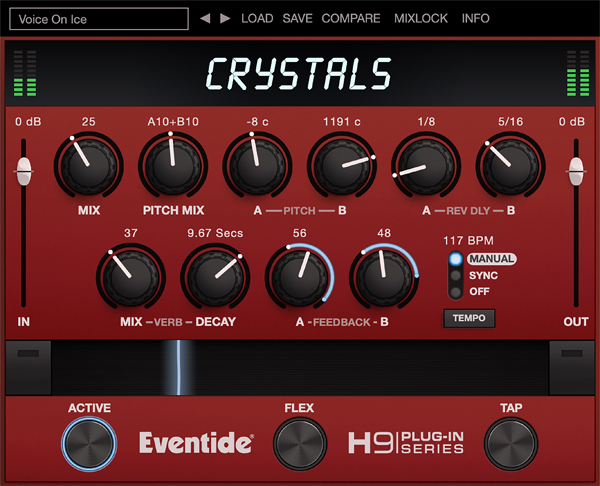 Eventide Crystals Effect Plug-In