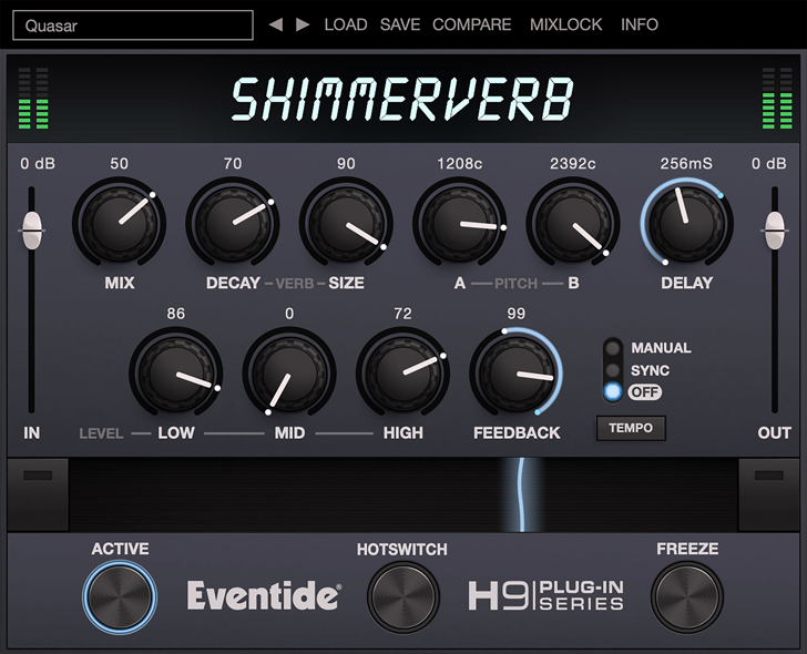 Eventide Audio ShimmerVerb Plug-in