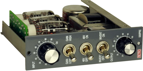 Retro Instruments 500PRE Tube Mic Preamp