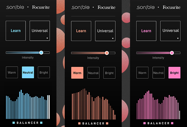 Sonible • Focusrite Balancer