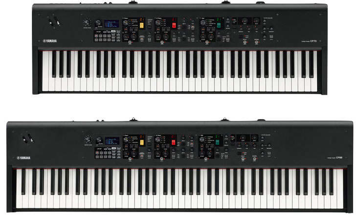 Yamaha v1.4 updates CP73 and CP88 Stage Pianos