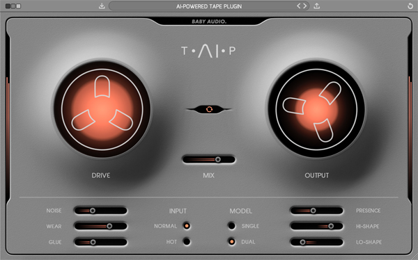 Baby Audio TAIP--Tape Recorder Emulation Plugin