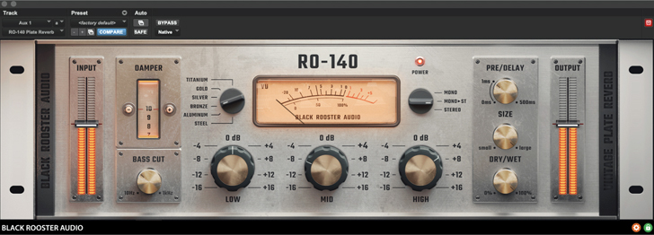 Black Rooster Audio RO-140 Plate Reverb