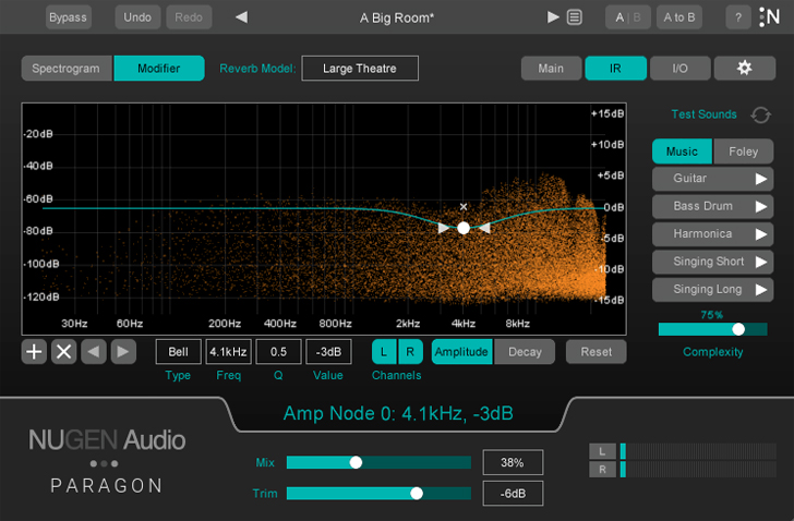 Nugen Audio Paragon ST Plugin Reverb