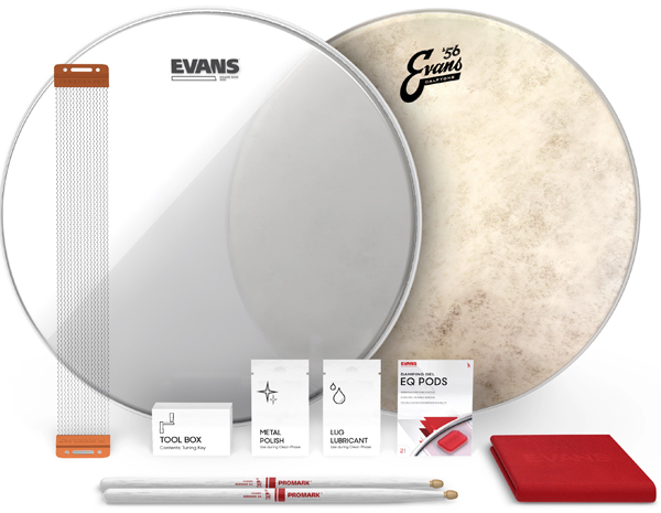 Evans Drumheads Snare Tune-Up Kits