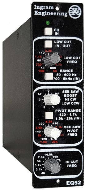 Ingram Engineering EQ52 See Saw EQ/Filter