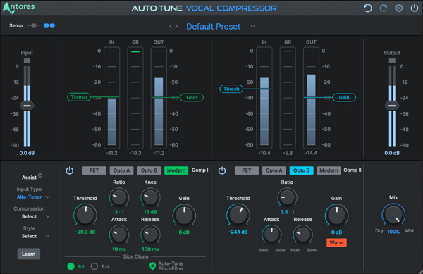 Auto-Tune Vocal Compressor