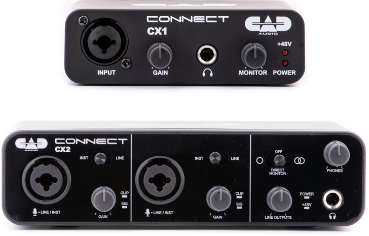 CAD Audio CX1 and CX2 UASB Interfaces
