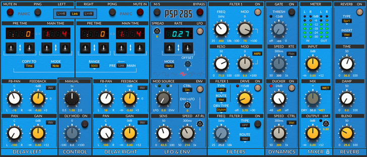 PSP 285 Semi-Modular Delay