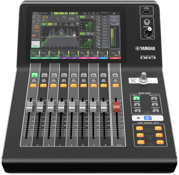 Yamaha DM3 Music Mixers