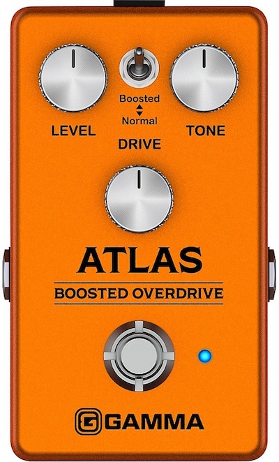 Gamma Series Atlas Boosted Overdrive Pedal