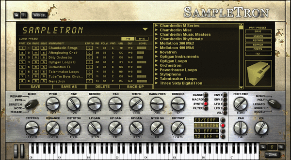 SampleTron From IK Multimedia