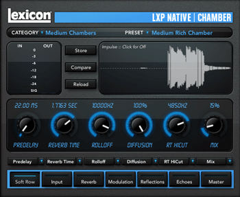 Lexicon LXP Native Reverb Bundle Plug-Ins