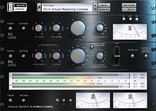 Slate Digital FG-X Virtual Mastering Console