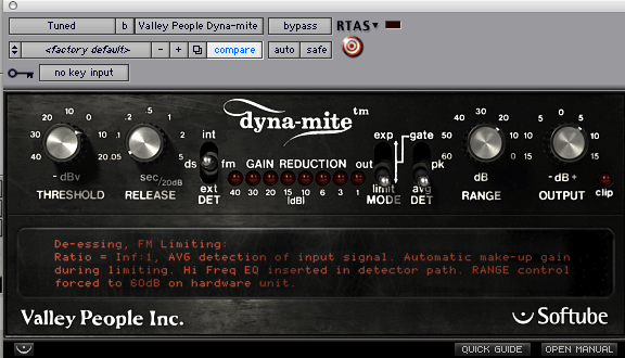 Dyna-mite GUI