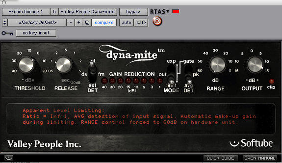 Dyna-mite GUI