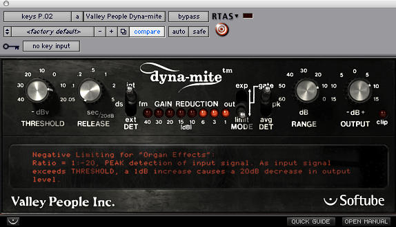 Dyna-mite GUI