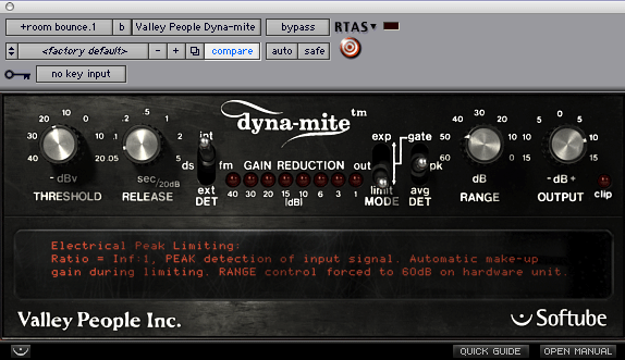 Dyna-mite GUI