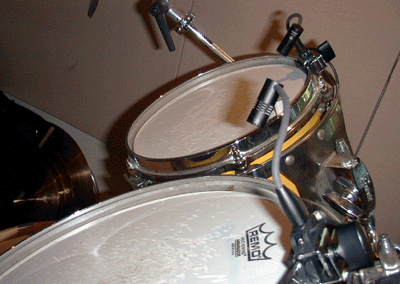 Audix Mics On Toms